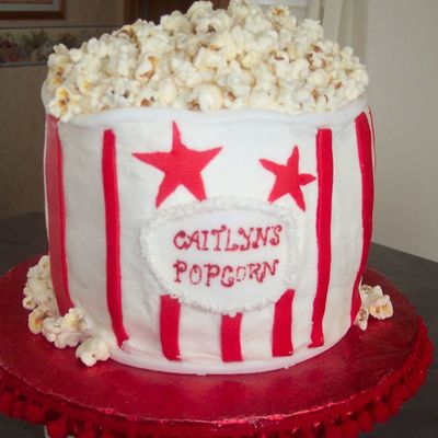 Popcorn And Movie Slumber Party