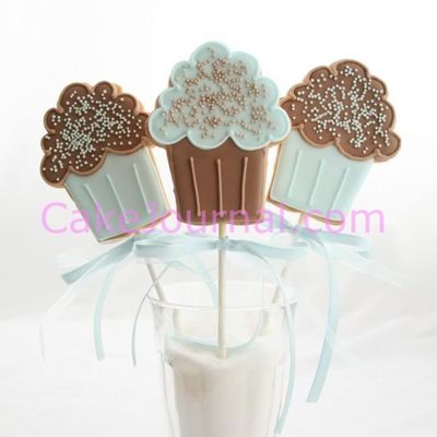 Cupcake Cookie Sticks.
