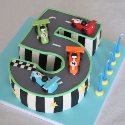 Race Track Cake