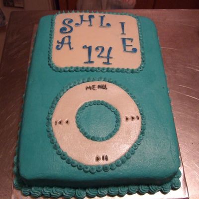 Ipod Birthday Cake