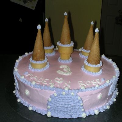 Castle Birthday Cake