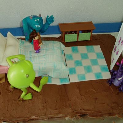 Monsters Inc. Birthday Cake