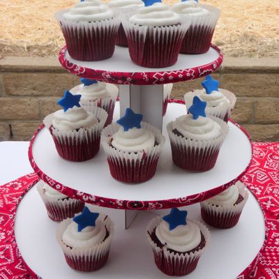 Cowboy Cupcake Tower