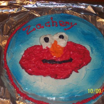 Elmo 1St Birthday Smash Cake