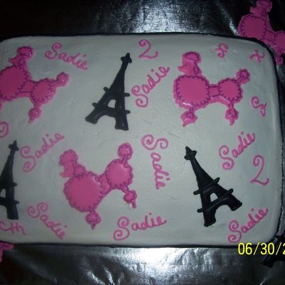 Pink Poodles In Paris