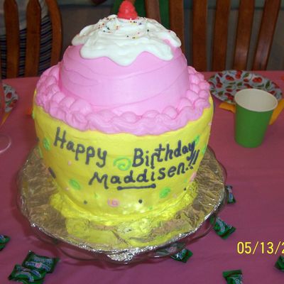 Ice Cream Sundae Cake