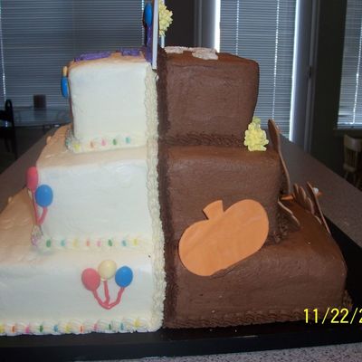 Thanksgiving/grandparents Day Cake