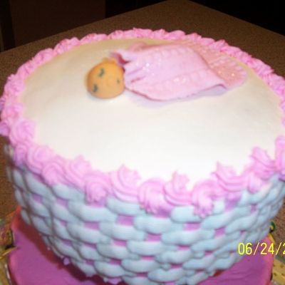 Fondant Baby And Blanky