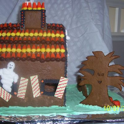Haunted Gingerbread House