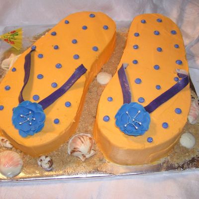 Flip Flop Cake