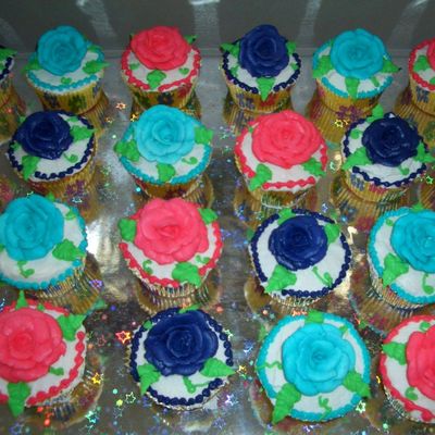 Rose Cupcakes
