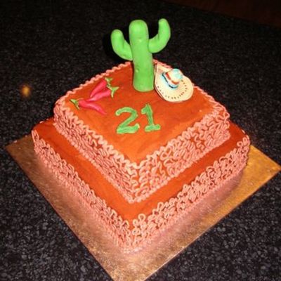 21St Birthday Cake