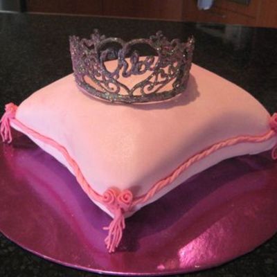My Attempt At Tiara/pillow