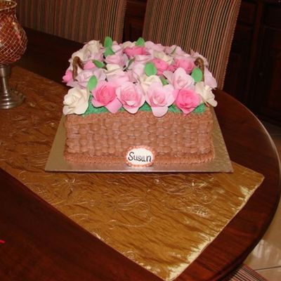 Basket Of Roses