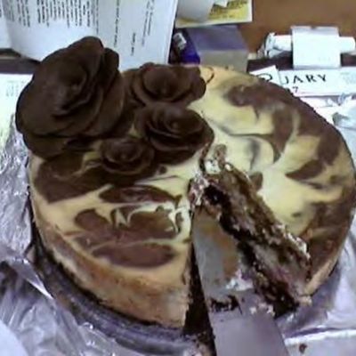 Black And White Cheesecake