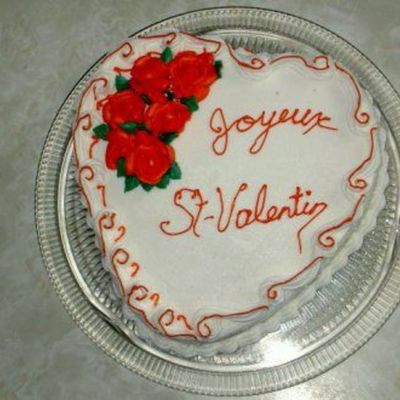 Valentine's Heart Cake