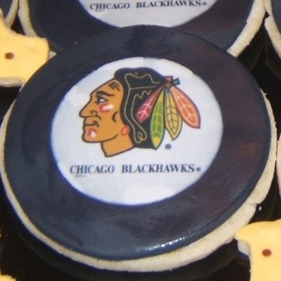 Chicago Blackhawk Hockey Pucks