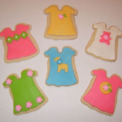 Girl Baby Shower Cookies