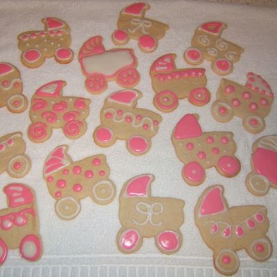 Girl Baby Shower Cookies