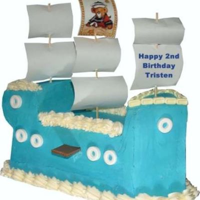 Kids Ship Cake