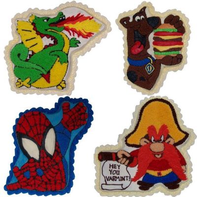 Dragon, Spider-Man, Scooby Doo & Yosemite Sam