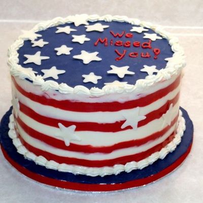 Patriotic Chocolate Wrap