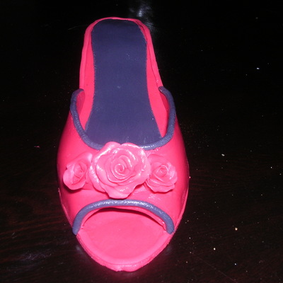 Gumpaste Rose Shoe