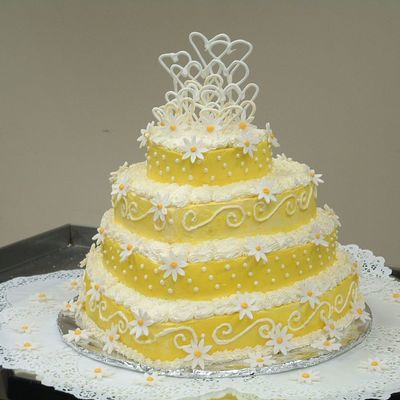 Spring/summer Wedding Cake