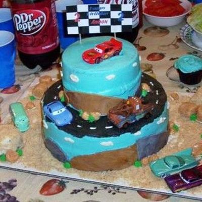 Andon's 2Nd Birthday!!! Car's Cake