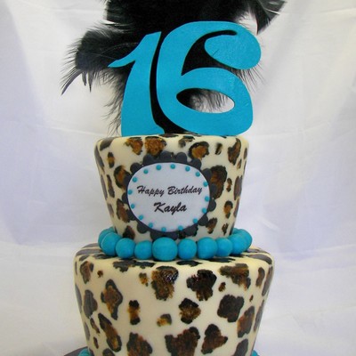 Leopard Skin Sweet 16