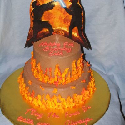 Star Wars 3 Cake For Erik