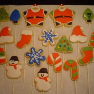 Chirstmas Bouquet Cookies