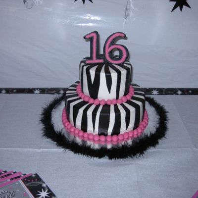 Sweet 16 Cake