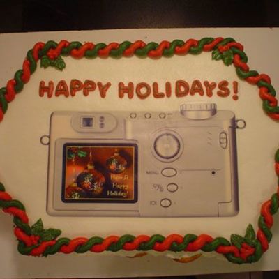 Camera Club Cake
