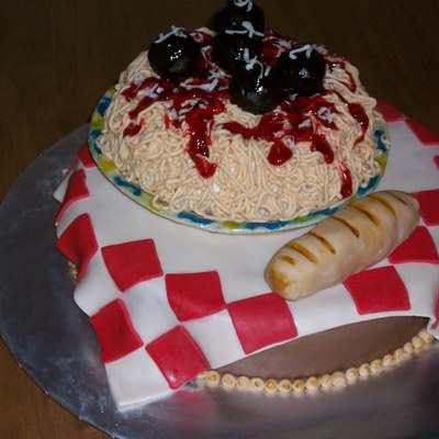 Spaghetti Cake