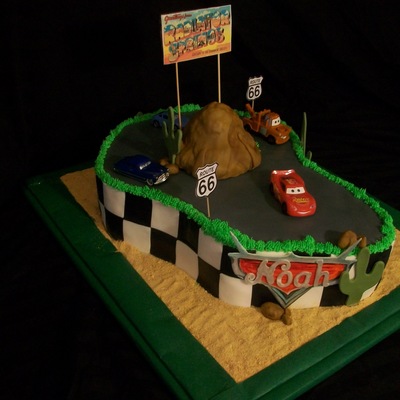 Cars Birthday Cake