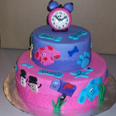 Blue's Clue's Birthday Cake