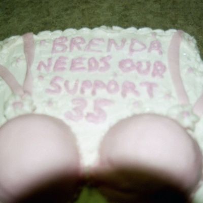 Bra Cake For A 35Th Birthday
