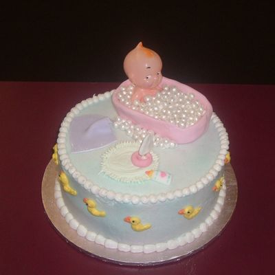 Baby In Bathtub