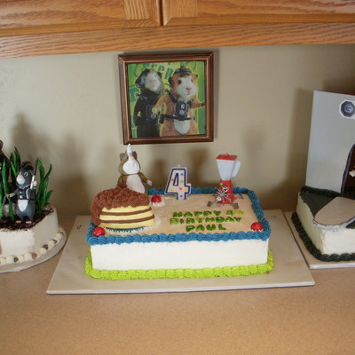 G-Force Birthday Cakes