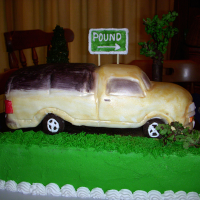 3D Truck Cake
