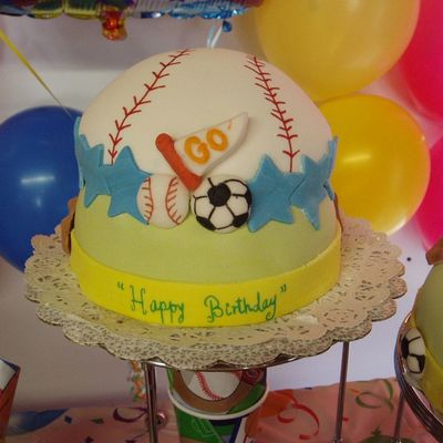 Vainilla Cake With Fondant