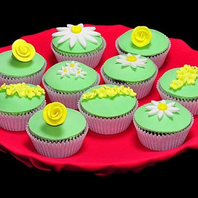 Flower Cupcakes