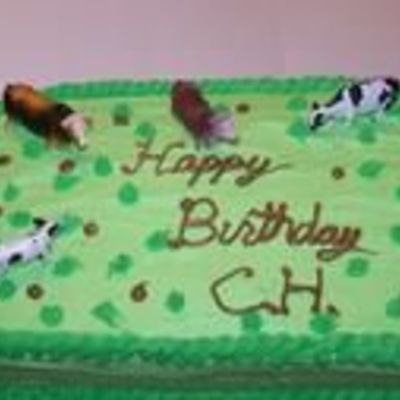 Cow Paster Bday Cake