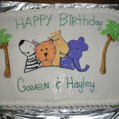 Hayley And Gavens Big Cake