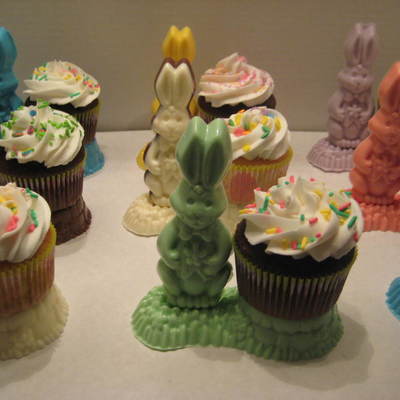 Adeana's 1St. Grade Easter Cupcakes