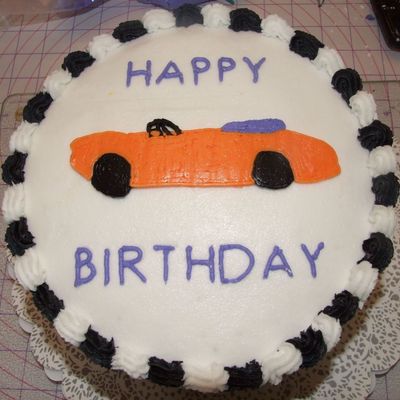 Fbct Racecar Cake