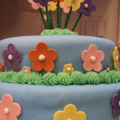 Tower Of Flowers Course 3 Final Cake