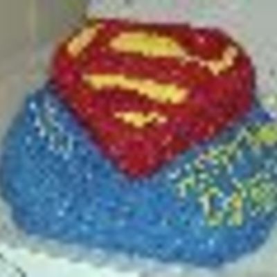 Superman Cake