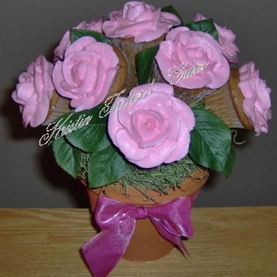 Cupcake Rose Bouquet